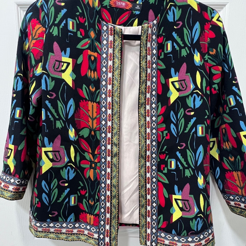 Colorful Women's Jacket by Bob Mackie